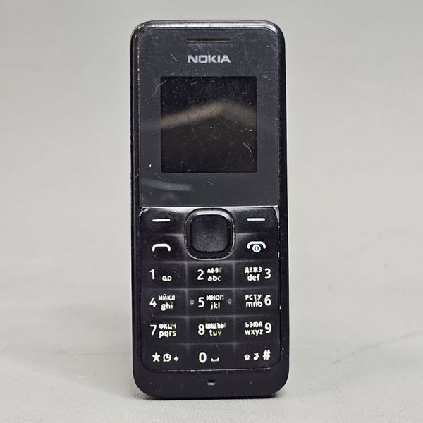Сотовый телефон кнопочный NOKIA 1050/105 Черный (2G, 1SIM, RM-908)
