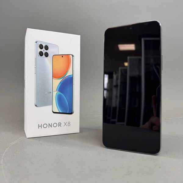 Смартфон Honor X8 6/128GB Серебристый
