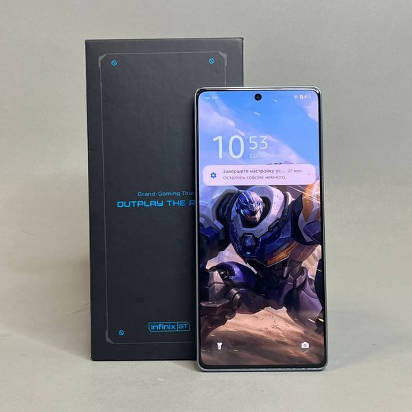 Смартфон Infinix GT 20 Pro 256 ГБ серебристый