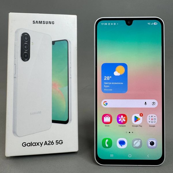 Смартфон Samsung Galaxy A26 8/256 ГБ белый