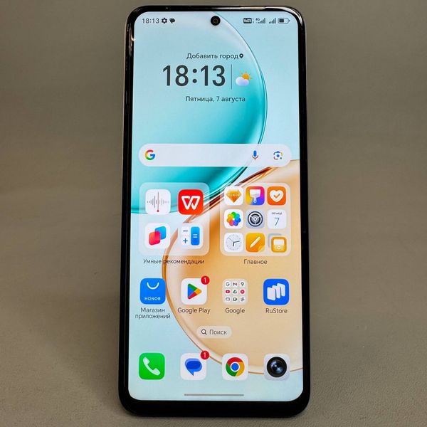 Смартфон HONOR X7d  6/128 ГБ серый