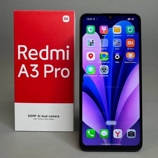 Смартфон Xiaomi Redmi A3 Pro 4/128GB Черный