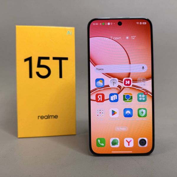 Смартфон realme 15T 8/256 ГБ голубой