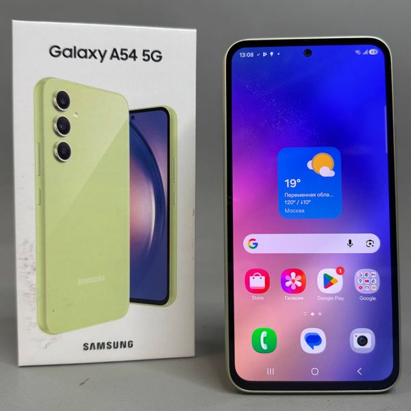 Смартфон Samsung Galaxy A54 5G 8/256 ГБ зеленый