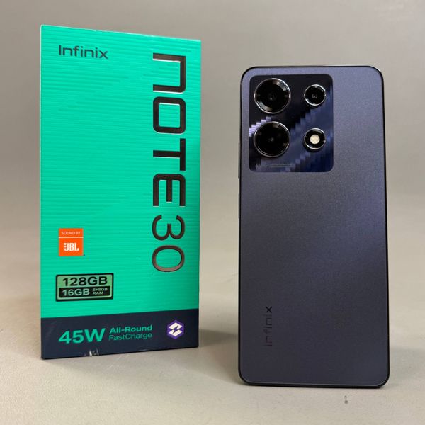 Смартфон Infinix NOTE 30 8/128 ГБ черный