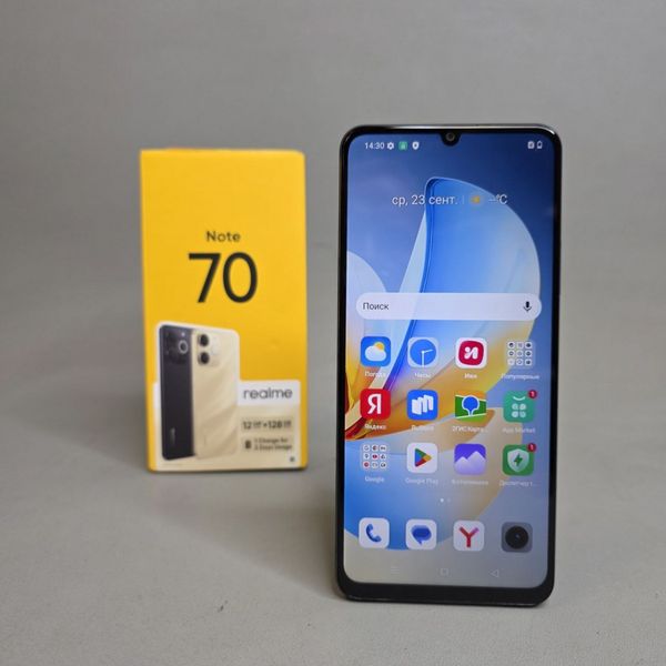 Смартфон realme Note 70 4/128 ГБ черный