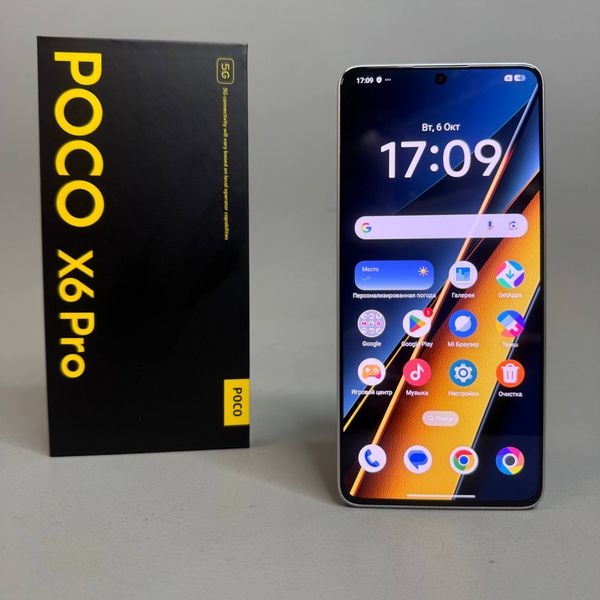 Смартфон POCO X6 Pro 5G 12/512 ГБ серый