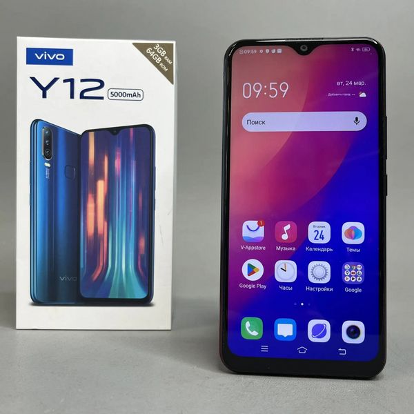 Смартфон Vivo Y12 3/64Gb красный