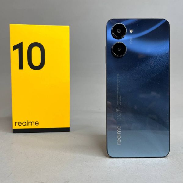 Смартфон realme 10 4G 8/256 ГБ, RU, Dual nano SIM, синий