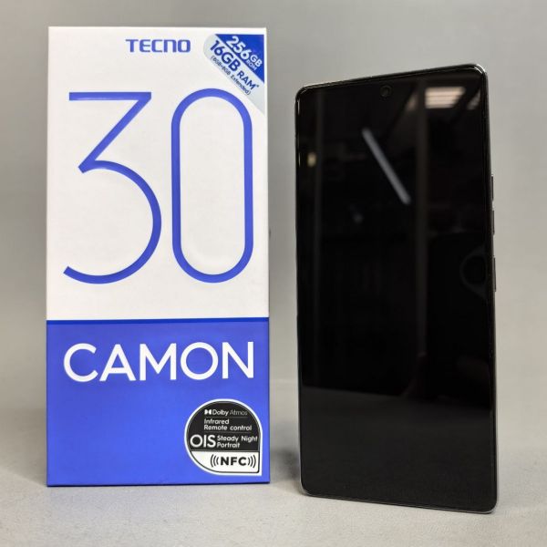 Смартфон TECNO Camon 30 8/256 ГБ Global для РФ, Dual nano SIM, Uyuni Salt White