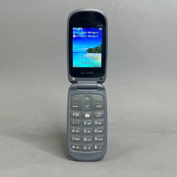 Телефон PLUZZ P523 чёрный