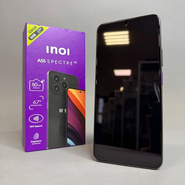 Смартфон INOI A55 Spectre 5G 4/128GB Черный