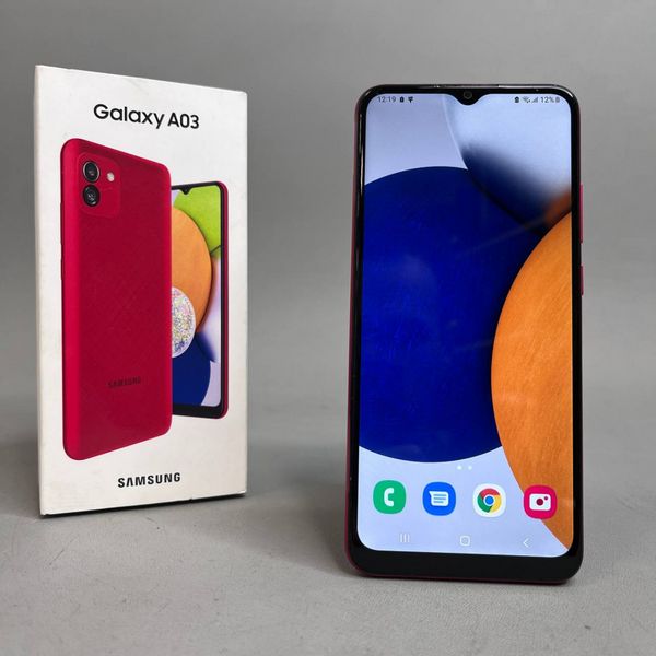 Смартфон Samsung Galaxy A03 3/32 ГБ, Dual nano SIM, красный