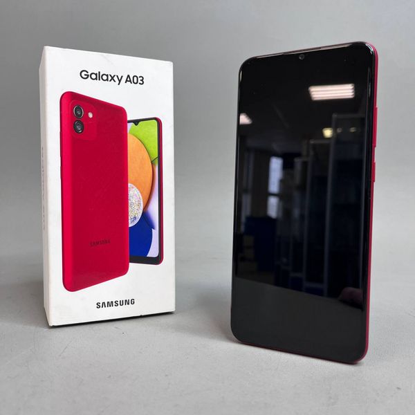 Смартфон Samsung Galaxy A03 3/32 ГБ, Dual nano SIM, красный