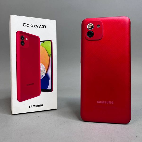 Смартфон Samsung Galaxy A03 3/32 ГБ, Dual nano SIM, красный
