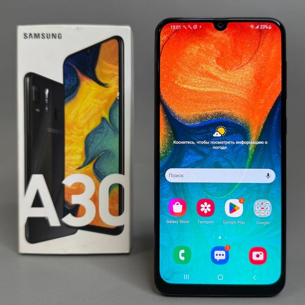 Смартфон Samsung Galaxy A30 4/64Gb чёрный
