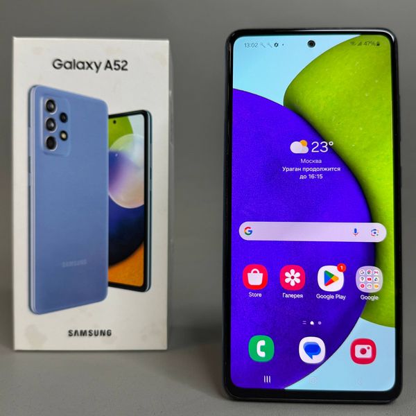 Смартфон Samsung Galaxy A52 4/128Gb голубой