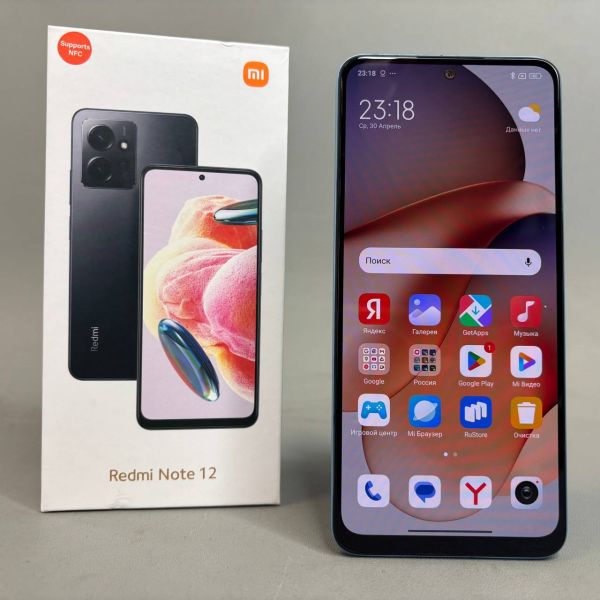Смартфон Xiaomi Redmi Note 12 4G 4/128 ГБ Global, Dual nano SIM, Ice Blue