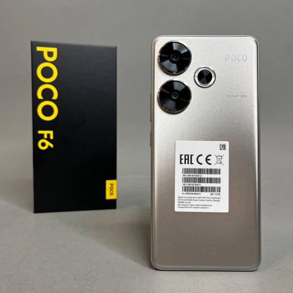 Смартфон Xiaomi Poco F6 12/512Gb Global, Dual nano SIM, Titanium