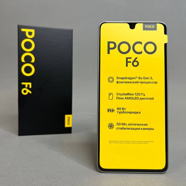 Смартфон Xiaomi Poco F6 12/512Gb Global, Dual nano SIM, Titanium