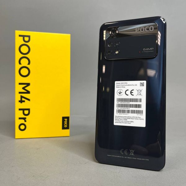 Смартфон Xiaomi POCO M4 Pro 4G 6/128 ГБ, Dual nano SIM, заряженный черный