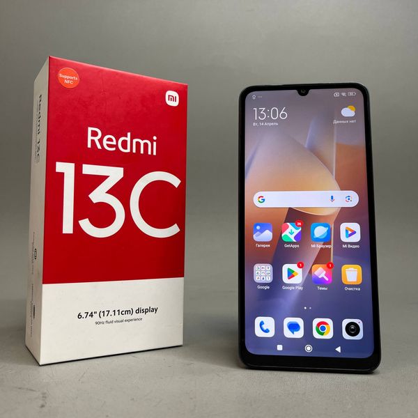 Смартфон Xiaomi Redmi 13C 8/256 ГБ RU, 2 nano SIM, темно-синий