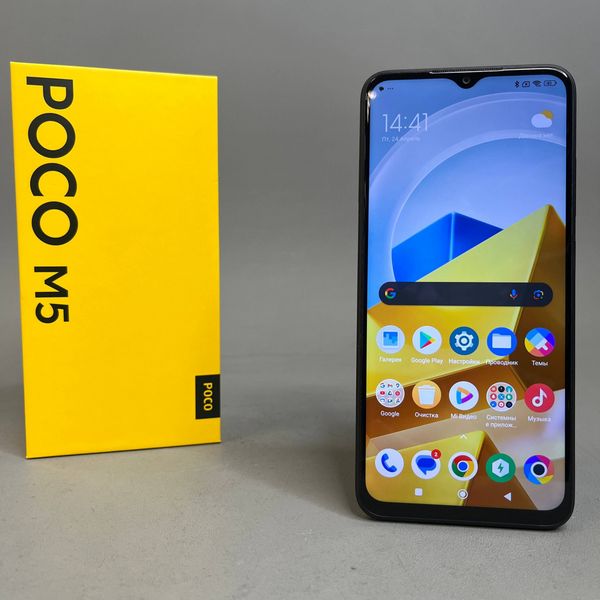 Смартфон Xiaomi POCO M5, 4 Гб/64 ГБ, черный