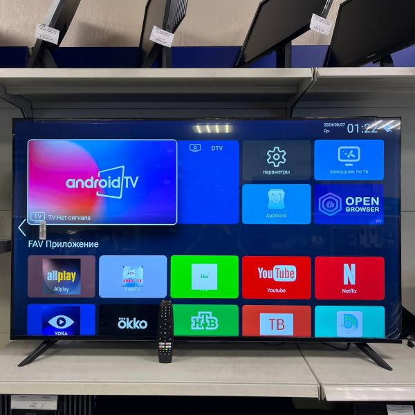 55'' 4K UHD Smart Телевизор 65QN9UY с голосовым управлением, черный 