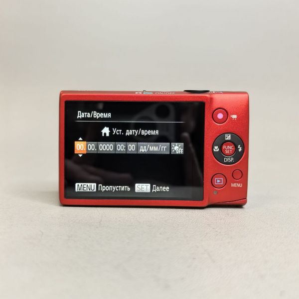 Canon Digital IXUS 125 HS Красный Цифровой компактный фотоаппарат