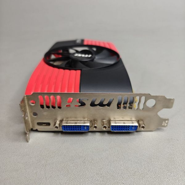 Видеокарта MSI NVIDIA GeForce GTX 550Ti 1ГБ GDDR5, (n550gtx-ti-m2d1gd5/oc)